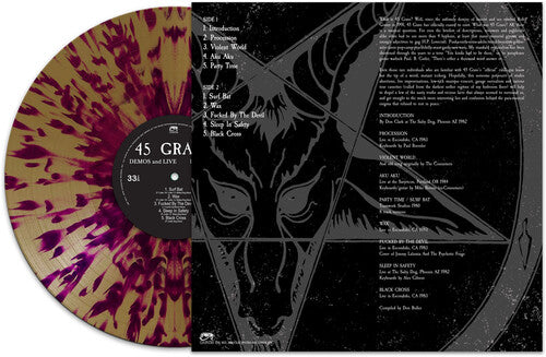 45 Grave - A Devil's Possessions - Demos & Live 1980-1983 [Gold/Purple Splatter] { vinyl }