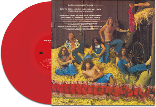 Black Oak Arkansas - X Rated [Red] { vinyl }