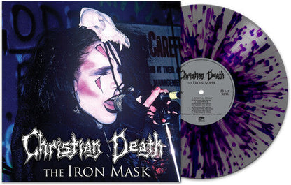 Christian Death - The Iron Mask [Silver/Purple Splatter] { vinyl }