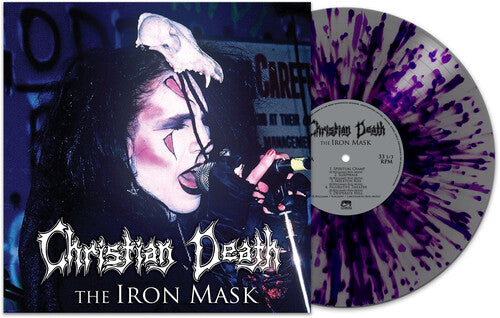 Christian Death - The Iron Mask [Silver/Purple Splatter] { vinyl }