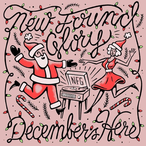 New Found Glory - December's Here - Light Pink { vinyl }