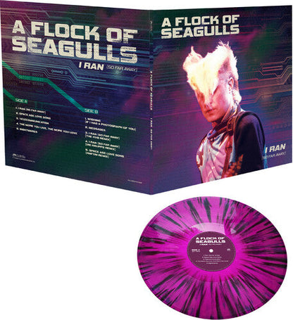 Flock of Seagulls - I Ran (So Far Away) [Purple/Black Splatter] { vinyl }