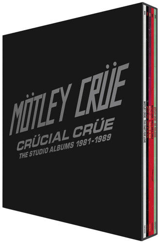 Motley Crue - Crucial Crue: The Studio Albums 1981-1989 { vinyl }