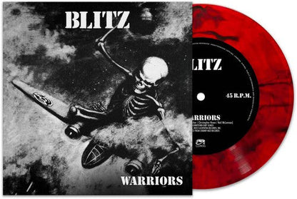 Blitz - Warriors (Red Marble) { vinyl }