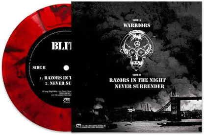 Blitz - Warriors (Red Marble) { vinyl }