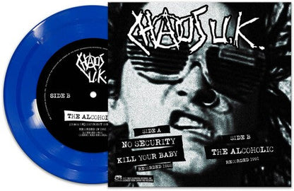 Chaos UK - No Security [7-inch Blue] { vinyl }