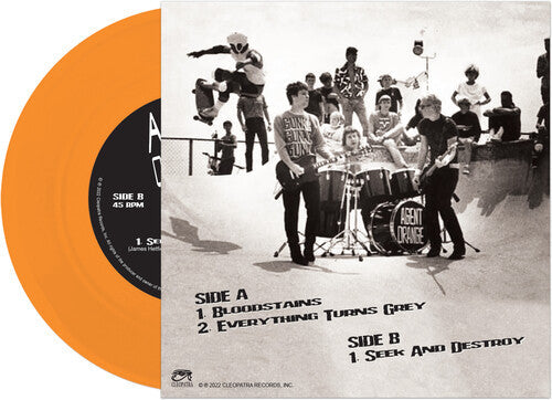 Agent Orange - Bloodstains [Orange 7-inch] { vinyl }