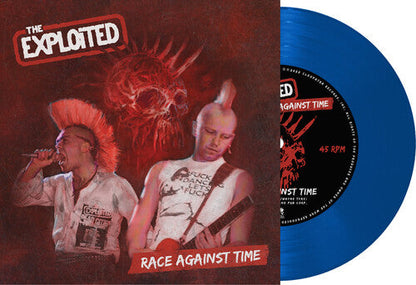 The Exploited - Race Against Time [Blue] { vinyl }