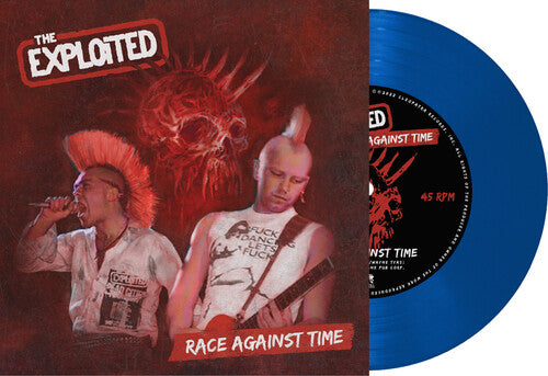 The Exploited - Race Against Time [Blue] { vinyl }