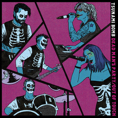 Tsunami Bomb - Dead Man's Party / Out Of Touch { vinyl }