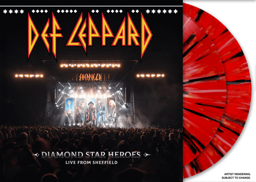 DEF LEPPARD - DIAMOND STAR HEROES: LIVE FROM SHEFFIELD Vinyl LP { vinyl }