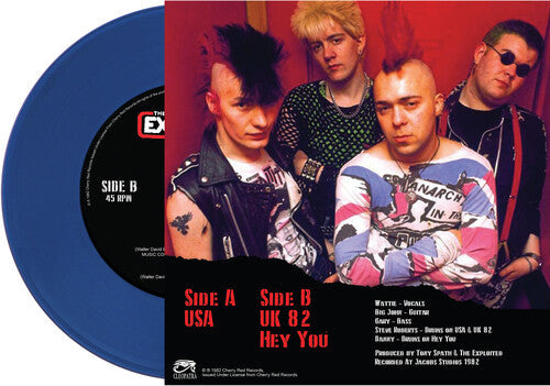 The Exploited - Usa [Blue 7-inch] { vinyl }
