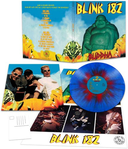 blink-182 - Buddha [Blue/Red Splatter] { vinyl }