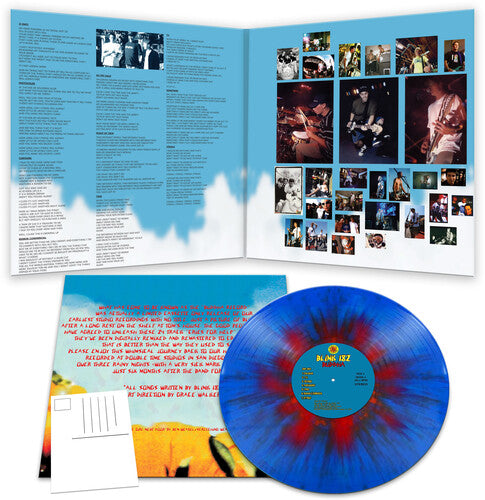 blink-182 - Buddha [Blue/Red Splatter] { vinyl }