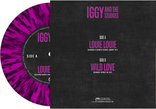Iggy & The Stooges - Louie Louie [Black/Purple Splatter] { vinyl }