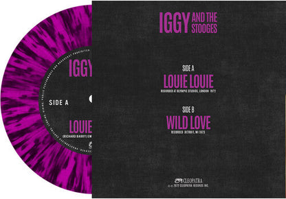 Iggy & The Stooges - Louie Louie [Black/Purple Splatter] { vinyl }