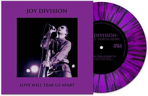 Joy Division - Love Will Tear Us Apart [Purple/Black Splatter] { vinyl }