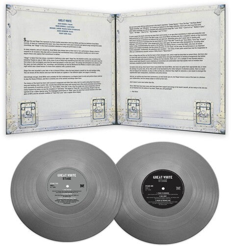 Great White - Stage [2LP Silver] { vinyl }
