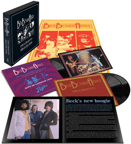 Beck Bogert & Appice - Live 1973 & 1974 [Box Set] { vinyl }