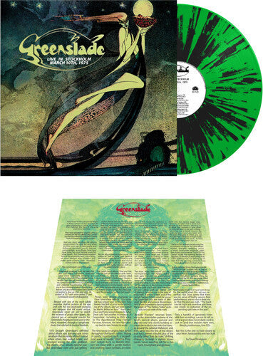 Greenslade - Live In Stockholm - March 10th, 1975 [Green/Black Splatter] { vinyl }