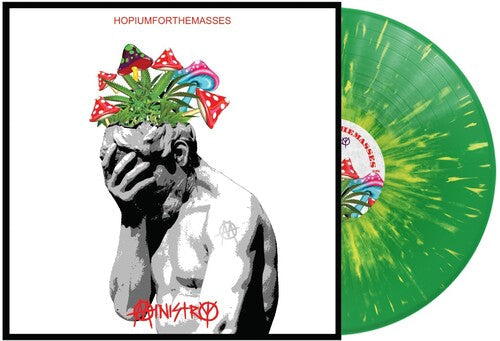 Ministry - Hopiumforthemasses [Green & Yellow Splatter] { vinyl }