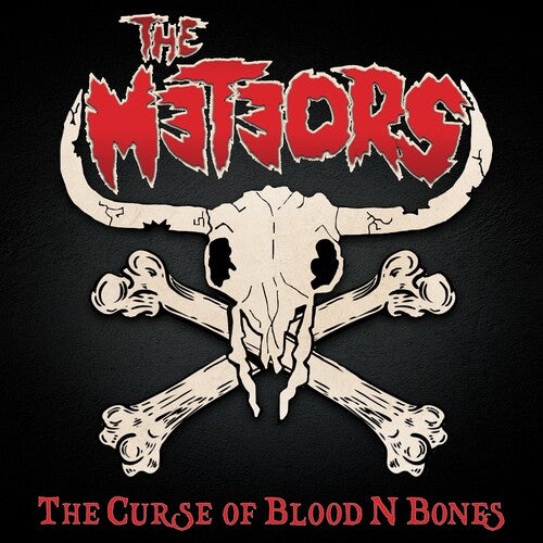 The Meteors - The Cust Of Blood N' Bones [Red/White Haze] { vinyl }
