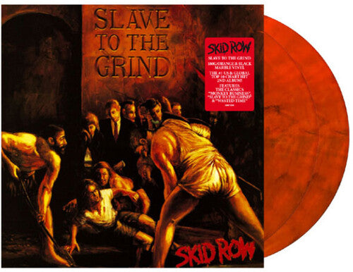 Skid Row - Slave To The Grind [Orange & Black Marble] { vinyl }