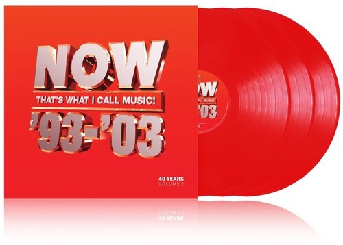 Various NOW Artists - Now That's What I Call 40 Years: Volume 2 - 1993-2003 / Various { vinyl }