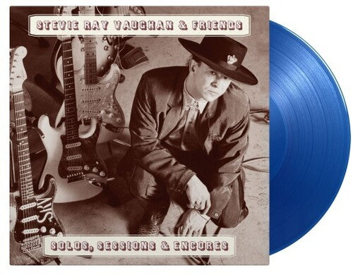 Stevie Ray Vaughan - Solos Sessions & Encores [Translucent Blue] { vinyl }