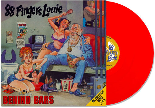 88 Fingers Louie - Behind Bars [Red] { vinyl }