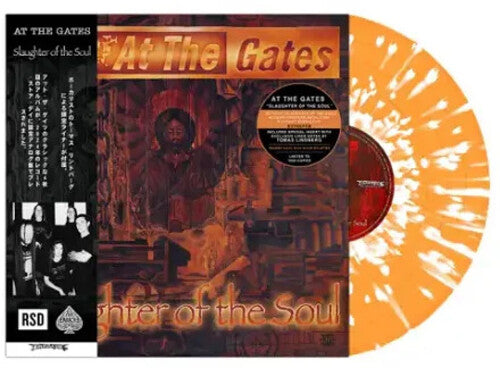 At the Gates - Slaughter Of The Soul [Orange & White Splatter] { vinyl }