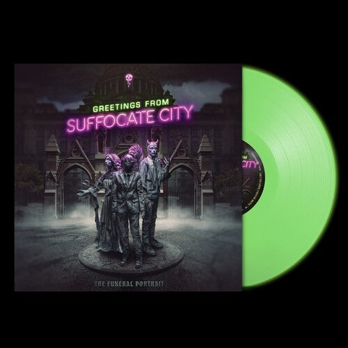 Funeral Portrait - Greetings From Suffocate City [Neon Green] { vinyl }