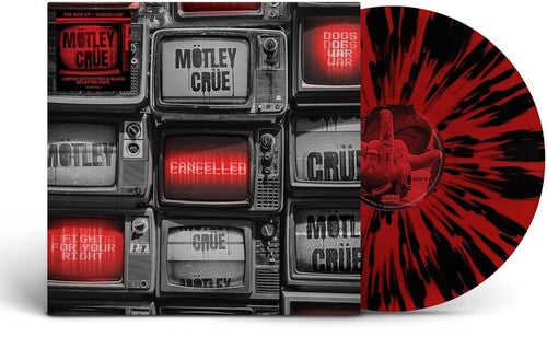Motley Crue - Cancelled [Red & Black Splatter] { vinyl }
