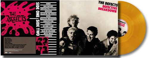 The Defects - Defective Breakdown (3mm Spinned Sleeve) [Orange] { vinyl }
