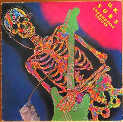 UK SUBS - ENDANGERED SPECIES - LIMITED EDITION Vinyl LP { vinyl }