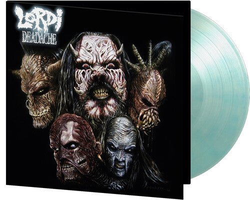 LORDI - DEADACHE Blue & White Marble Vinyl LP { vinyl }