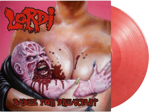 LORDI - BABEZ FOR BREAKFAST Pink Vinyl LP { vinyl }