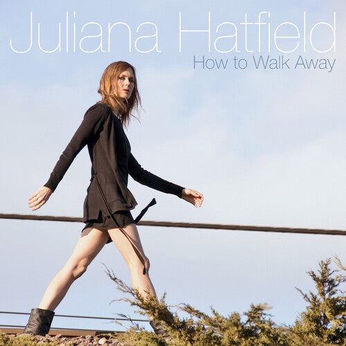 Juliana Hatfield - How To Walk Away [White & Turquoise on Clear] { vinyl }