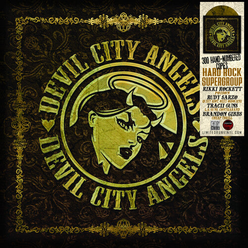 Devil City Angels - Devil City Angels [Gold & Black Swirl] { vinyl }