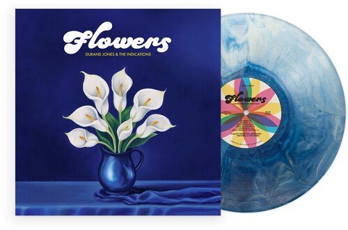 JONES,DURAND & THE INDICATIONS - FLOWERS - BLUE Vinyl LP { vinyl }