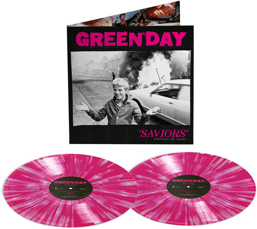 Green Day - Saviors (Edition Deluxe) [2LP Hot Pink with White Splatter] { vinyl }