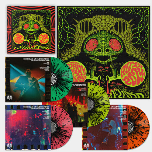 King Gizzard and the Lizard Wizard - King Gizzard: Live in Los Angeles '24 (4LP Splatter Box Set) { vinyl }
