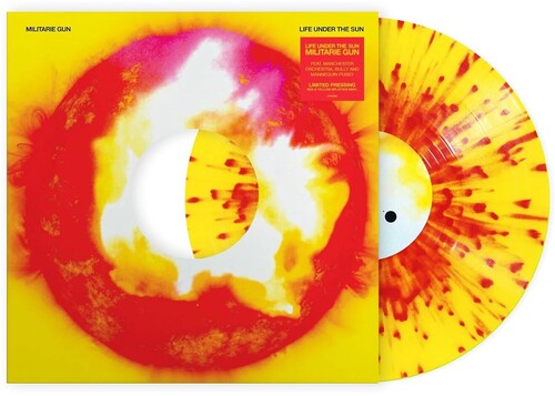 Militarie Gun - Life Under The Sun [Yellow & Red Splatter EP] { vinyl }