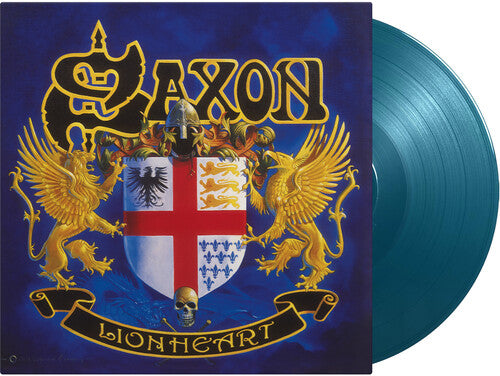 Saxon - Lionheart [Aquamarine] { vinyl }