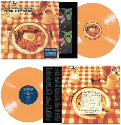 Nick Heyward - From Monday To Sunday [Orange] { vinyl }