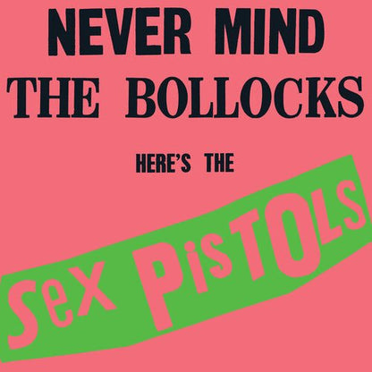SEX PISTOLS - NEVER MIND THE BOLLOCKS HERES THE SEX - CLEAR Vinyl LP { vinyl }