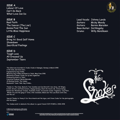 The Snakes - Once Bitten...[2LP] { vinyl }