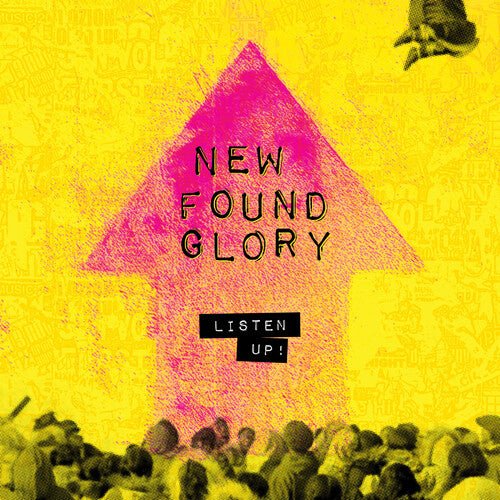 NEW FOUND GLORY - LISTEN UP Orange & Purple Vinyl LP { vinyl }