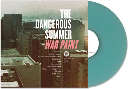 DANGEROUS SUMMER - WAR PAINT - BLUE Vinyl LP { vinyl }