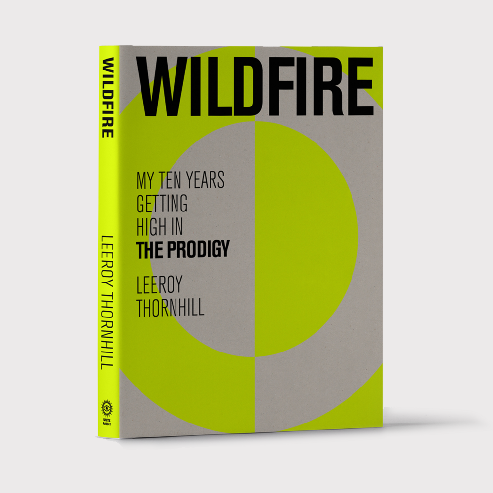 Wildfire My Ten Years Getting High in The Prodigy Signed Hardback Book. { vinyl }